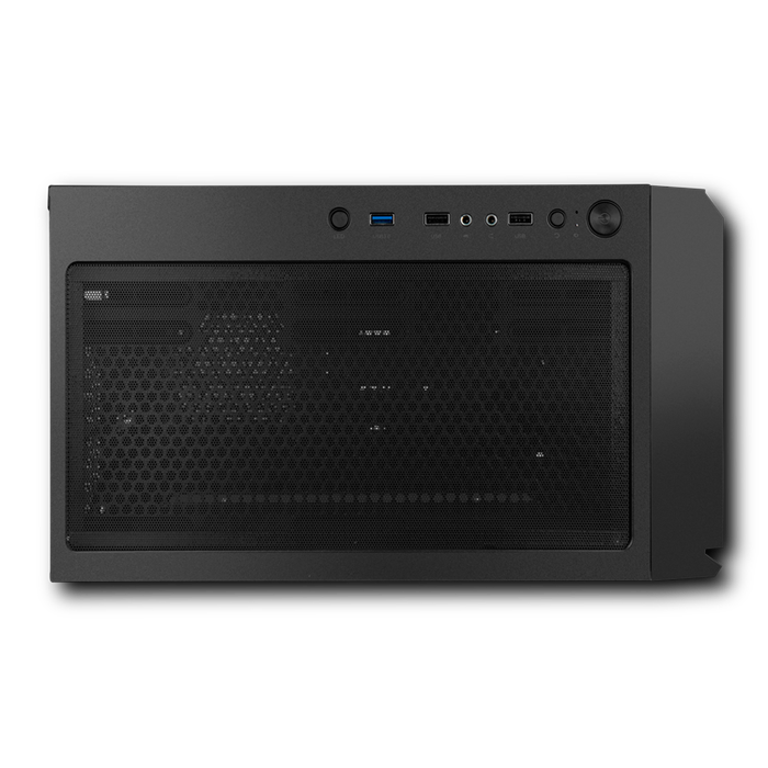 Nox Infinity Beta Boîtier PC Gaming Semi-Tour Micro-ATX/ITX Mesh ARGB Ventilé Verre Trempé USB 3.0