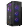 Nox Infinity Beta Boîtier PC Gaming Semi-Tour Micro-ATX/ITX Mesh ARGB Ventilé Verre Trempé USB 3.0