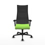 Piqueras y Crespo Chaise de Bureau Albacete Pistache et Noir
