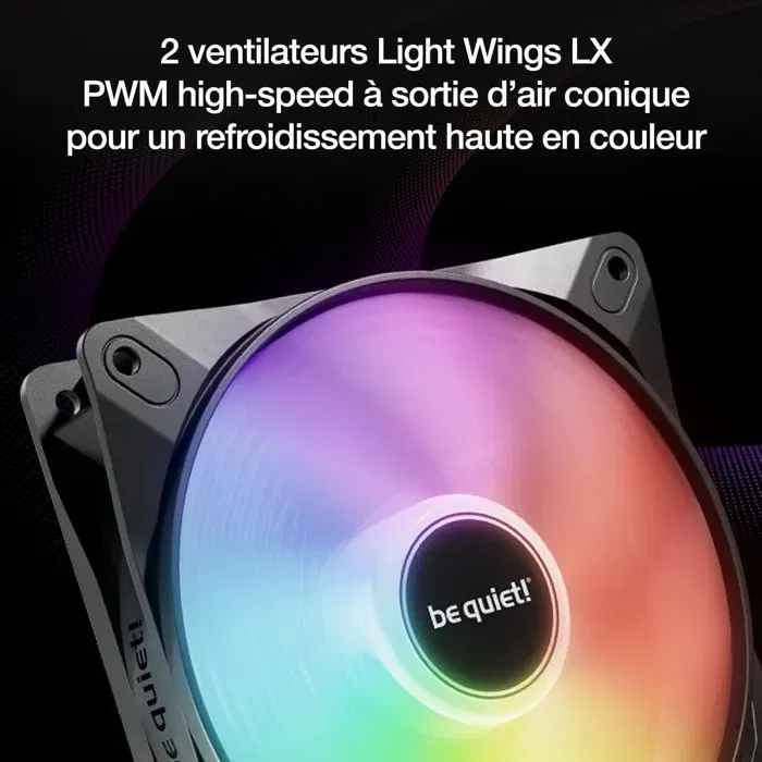 Be Quiet! BW030EU Pure Loop 3 FX Watercooling pour PC - Kit AIO 240 mm avec éclairage RGB et pompe silencieuse Be Quiet! BW030EU Pure Loop 3 FX Watercooling pour PC - Kit AIO 240 mm avec éclairage RGB et pompe silencieuse