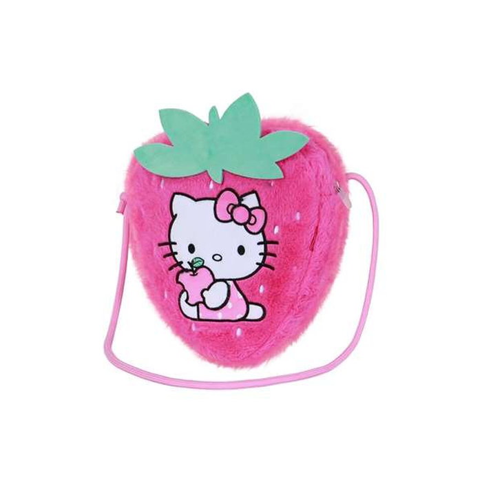 Sac à Bandoulière Hello Kitty Rose 22 x 22 x 8 cm Sac à Bandoulière Hello Kitty Rose 22 x 22 x 8 cm