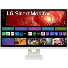 LG Electronics 27U731SA-W - Écran PC 27" 4K UHD (3840x2160) IPS, 5 ms, 60 Hz, Smart Monitor avec webOS, dalle IPS