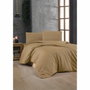 BigBuy Home Parure de couette Marron 3 Pièces (220 x 240 cm) inevitable
