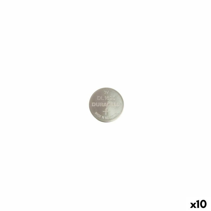 Pile Bouton au Lithium DURACELL DL1620 3 V (10 Unités)