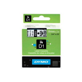 Dymo S0720820 - Ruban d'impression 45800 Noir Transparent, pour étiqueteuse