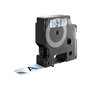Dymo S0720820 - Ruban d'impression 45800 Noir Transparent, pour étiqueteuse
