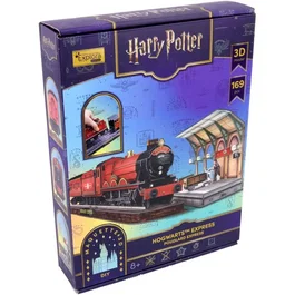 Explora Puzzle 3D Poudlard Express 540303 Licence Harry Potter 172 pièces - Décoratif 50 cm - Dès 8 ans
