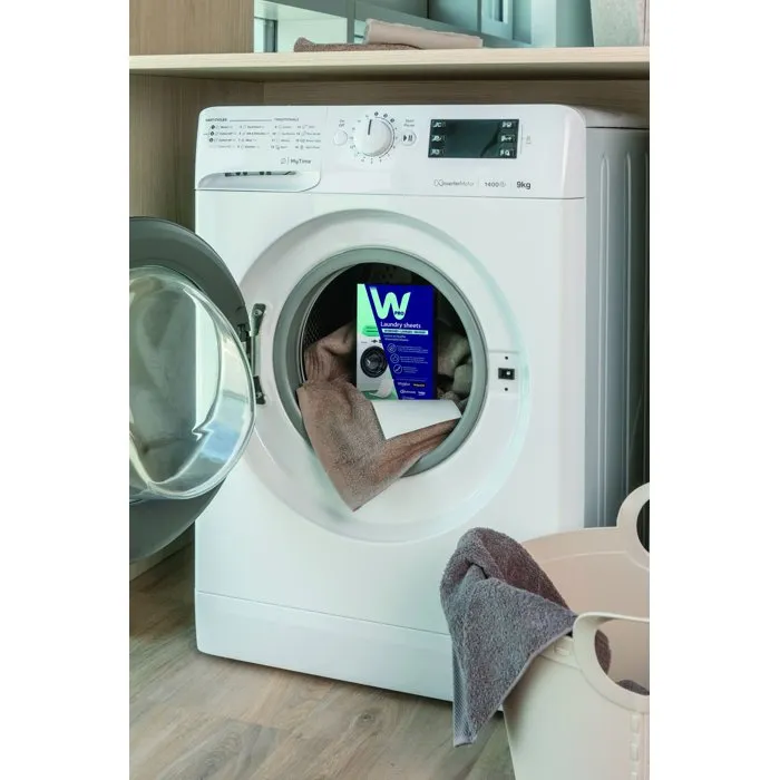 Wpro Lessive feuilles LDS025 Éco-responsable Compact