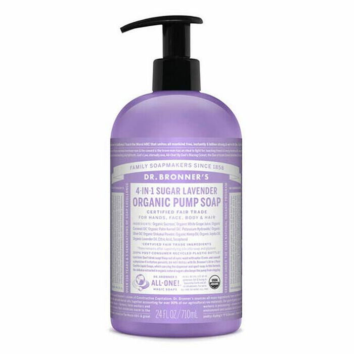 Dr Bronners Savon Liquide Lavande 710 mL Dr Bronners Savon Liquide Lavande 710 mL