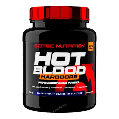 SCITEC NUTRITION HOT BLOOD HARDCORE 700G FRUTOS ROJOS SCITEC NUTRITION HOT BLOOD HARDCORE 700G FRUTOS ROJOS