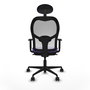 Chaise de Bureau avec Appui-tête Jorquera Piqueras y Crespo 1D036N1 Lila