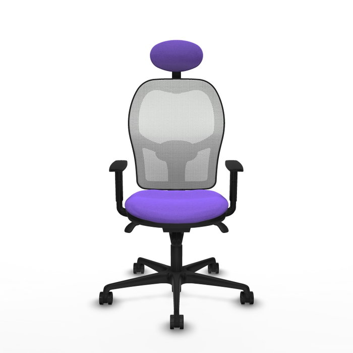 Chaise de Bureau avec Appui-tête Jorquera Piqueras y Crespo 1D036N1 Lila Chaise de Bureau avec Appui-tête Jorquera Piqueras y Crespo 1D036N1 Lila