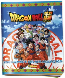 Panini - Album de Stickers DRAGON BALL SUPER The Ultimate Collection - 180 Stickers à Collectionner avec Dossier Central et Cartes Édition Limitée