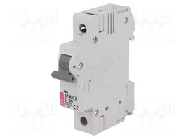 ETI POLAM Disjoncteur ETIMAT 6 1P C20 20A 230/400VAC