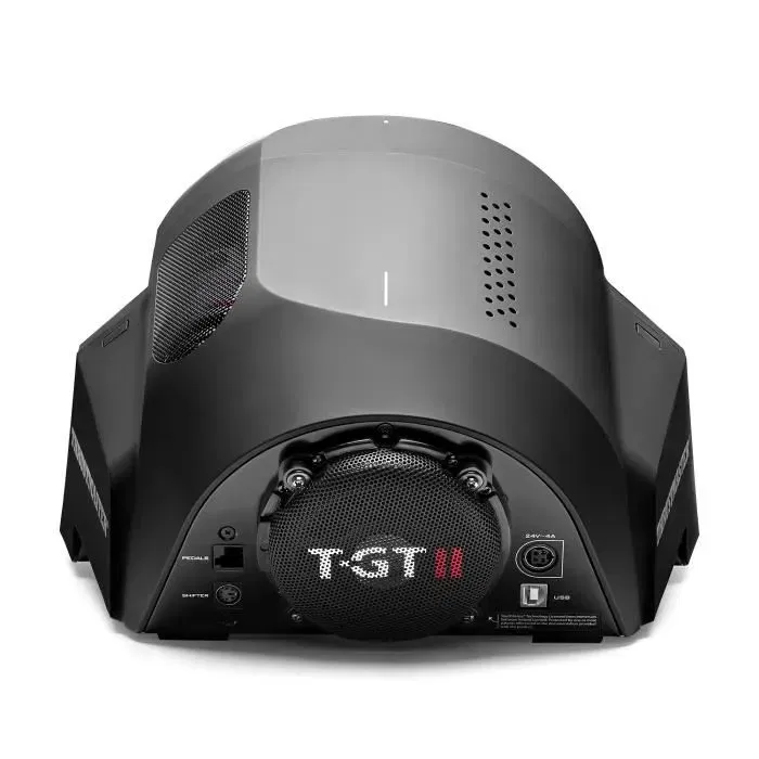 Thrustmaster T-GT II - Volant de course officiel PlayStation 5 et Gran Turismo avec retour de force, pédalier 3 pédales - Compatible PS4, PC