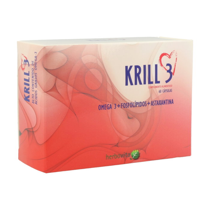 HERBOVITA Krill 3 - 60 Capsules HERBOVITA Krill 3 - 60 Capsules