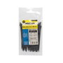 WOLFPACK LINEA PROFESIONAL Colliers de serrage en nylon noir 2,5 x 100 mm (100 unités)