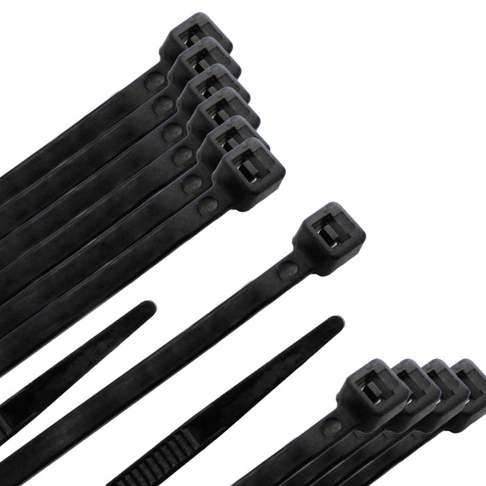 WOLFPACK LINEA PROFESIONAL Colliers de serrage en nylon noir 2,5 x 100 mm (100 unités) WOLFPACK LINEA PROFESIONAL Colliers de serrage en nylon noir 2,5 x 100 mm (100 unités)