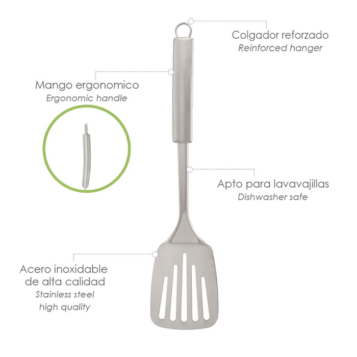 ORYX Rasera de cuisine en acier inoxydable 7,5 x 35,5 cm ORYX Rasera de cuisine en acier inoxydable 7,5 x 35,5 cm