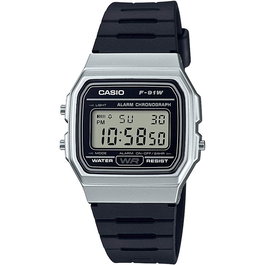 Montre Unisexe Casio F-91 BIO RESIN STRAP - SILVER (Ø 35 mm)