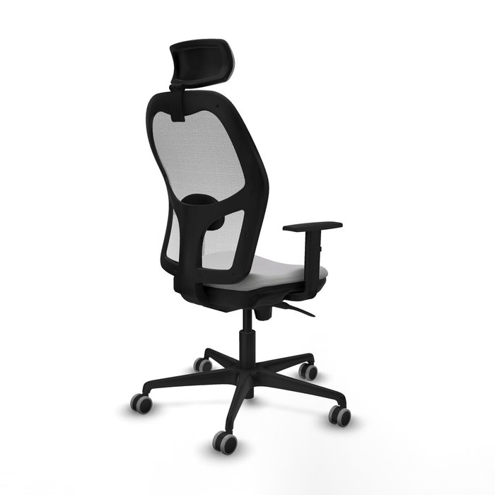 Piqueras y Crespo Chaise de Bureau avec Appui-tête Jorquera Gris Clair Piqueras y Crespo Chaise de Bureau avec Appui-tête Jorquera Gris Clair