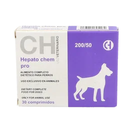 CHEMICAL IBERICA VET Hepato Chem Pro 200/50 (30 comprimés)