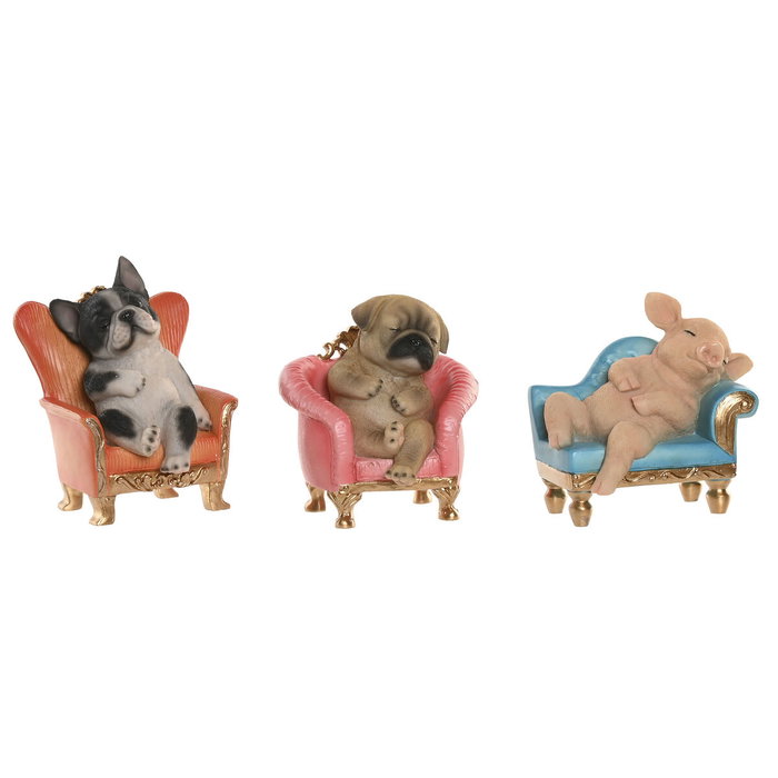 Home ESPRIT Figurine Décorative Multicouleur (3 Unités) Home ESPRIT Figurine Décorative Multicouleur (3 Unités)