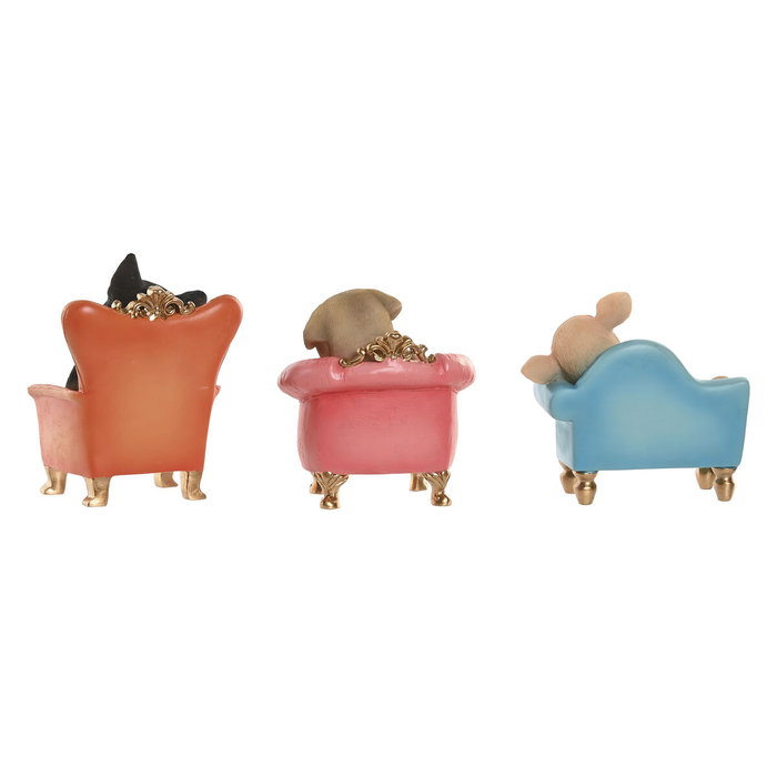 Home ESPRIT Figurine Décorative Multicouleur (3 Unités) Home ESPRIT Figurine Décorative Multicouleur (3 Unités)