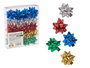 Pincello PVC 40 lazos brillo 6 cm - Assortiment de couleurs (bleu, rouge, vert, argent, jaune) (Set de 12)
