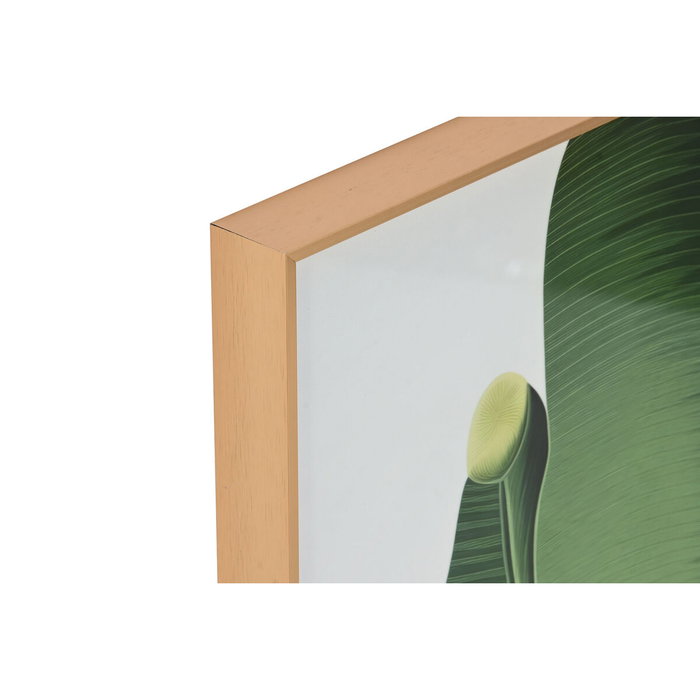 Home ESPRIT Cadre Aluminium Bois MDF Vert 80 x 3,5 x 80 cm