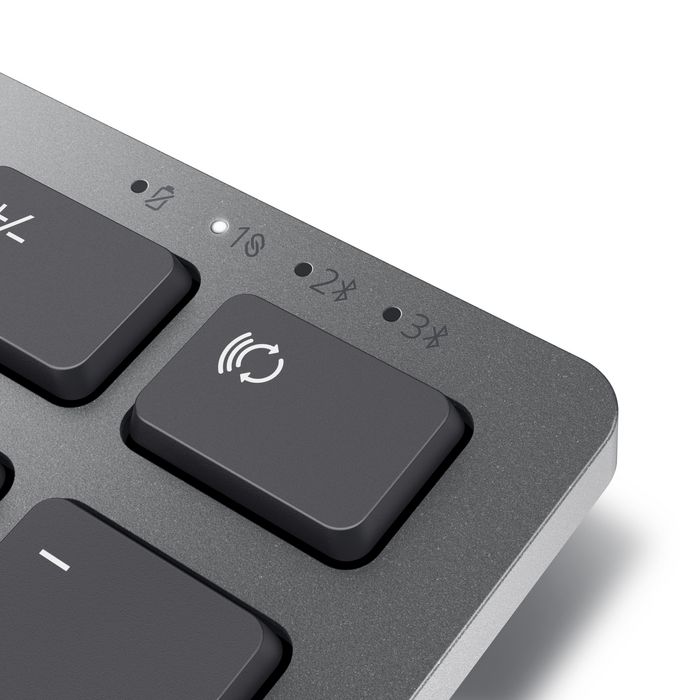 Dell KB700 Clavier Pro Plus - Disposition QWERTY pour États-Unis international, Bluetooth, autonomie jusqu'à 36 mois
