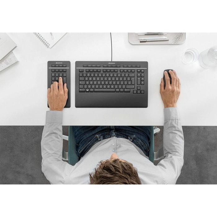 Clavier 3Dconnexion 3DX-700092 Noir Qwerty US