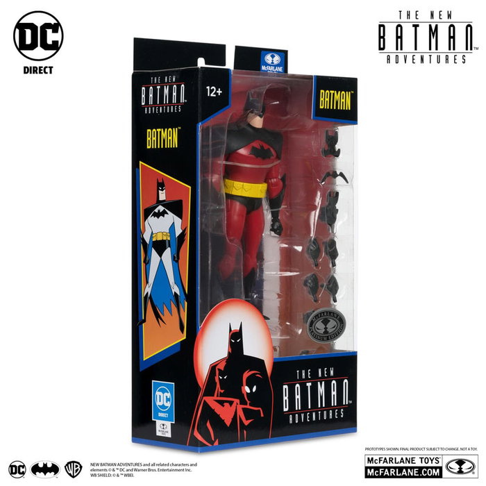 McFarlane Toys The New Batman Adventure DC Multiverse Batman (Silver) Platinum Edition 18 cm