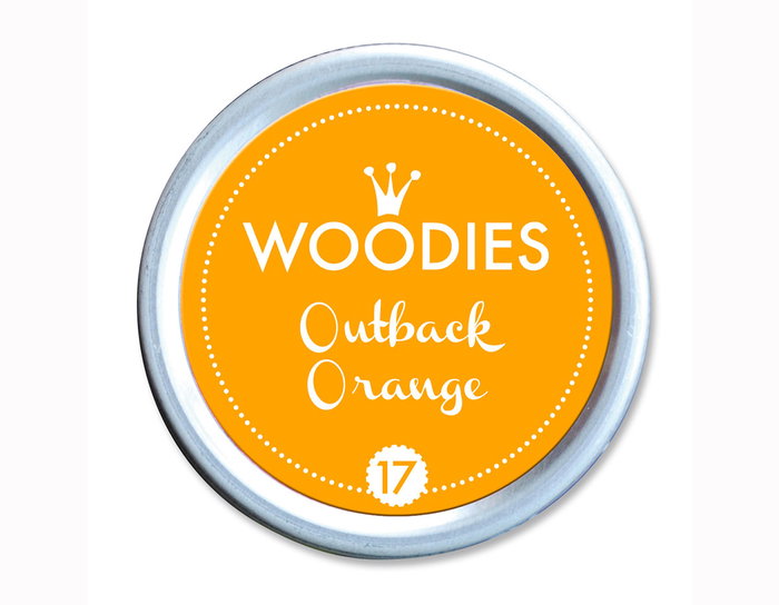 Woodies Almohadilla de tinta Outback Orange 38x22mm Woodies Almohadilla de tinta Outback Orange 38x22mm