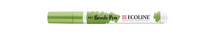 Ecoline Brush Pen Vert Bronze 657