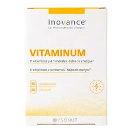 INOVANCE VITAMINUM Vitamines et Minéraux 30 Comprimés