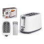 ARGON Grille-pain double blanc mat 750W