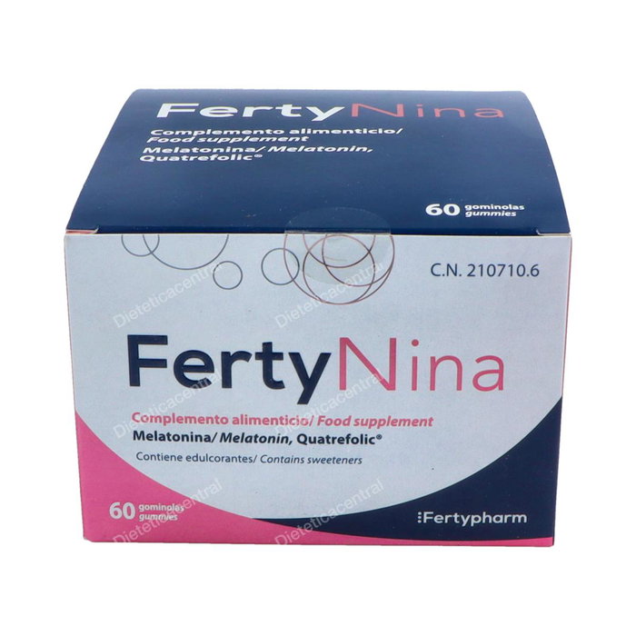 FERTY Fertynina - 60 Gommes - Complément alimentaire FERTY Fertynina - 60 Gommes - Complément alimentaire