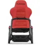 Playseat Trophy - Siège de simulation de course - Rouge - Structure sans cadre - Compatible volants Direct Drive - Matériau respirant ActiFit