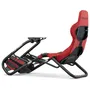 Playseat Trophy - Siège de simulation de course - Rouge - Structure sans cadre - Compatible volants Direct Drive - Matériau respirant ActiFit
