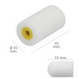WOLFPACK LINEA PROFESIONAL Lot de 10 recharges de rouleaux en mousse pour émail acrylique 50 mm