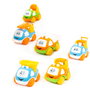 POLESIE - Cochecito Carat Surtido Wader 61874 - Lot de voitures miniatures jouets pour enfants +12 mois - Camion, bétonnière, voiture, pompiers