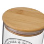 BigBuy Home Boîte Transparent Naturel 700 ml