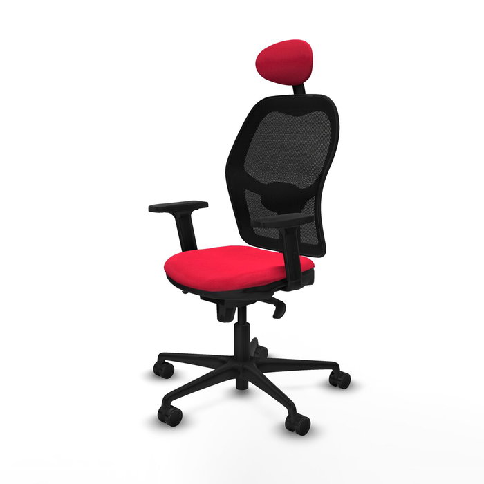 Piqueras y Crespo Chaise de Bureau avec Appui-tête Jorquera 2D036N1 Rouge Piqueras y Crespo Chaise de Bureau avec Appui-tête Jorquera 2D036N1 Rouge