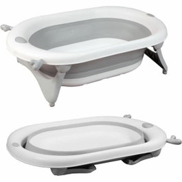 Looping Baignoire pliable gris et blanc - 23x80x49 cm