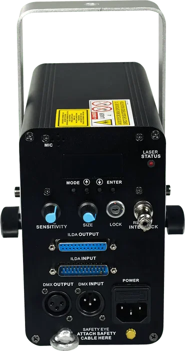 ALGAMLIGHT Laser Animation 1500mW RGB - Lumière Laser Effets DMX 34 Canaux, 50W - ALGAMLIGHT 1500 ALGAMLIGHT Laser Animation 1500mW RGB - Lumière Laser Effets DMX 34 Canaux, 50W - ALGAMLIGHT 1500