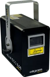 ALGAMLIGHT Laser Animation 1500mW RGB - Lumière Laser Effets DMX 34 Canaux, 50W - ALGAMLIGHT 1500