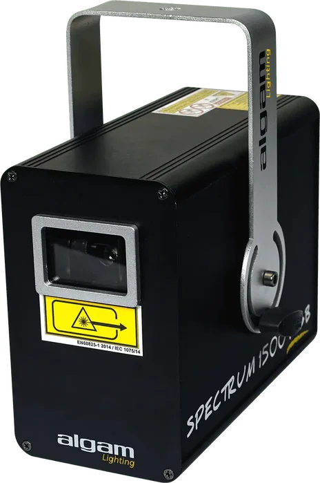 ALGAMLIGHT Laser Animation 1500mW RGB - Lumière Laser Effets DMX 34 Canaux, 50W - ALGAMLIGHT 1500 ALGAMLIGHT Laser Animation 1500mW RGB - Lumière Laser Effets DMX 34 Canaux, 50W - ALGAMLIGHT 1500