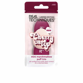 Real Techniques Trio de mini-bouffés à la guimauve cerise sur le dessus, 3 pièces
