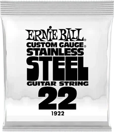 Ernie Ball Jeu de 6 cordes électriques Stainless Steel .022